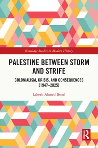 Palestine between Storm and Strife_cover