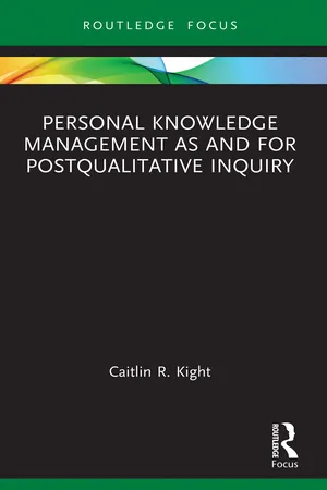 Personal Knowledge Management as and for Postqualitative Inquiry