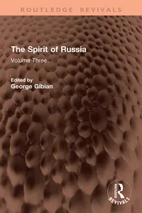 The Spirit of Russia