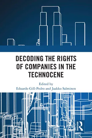 Decoding the Rights of Companies in the Technocene
