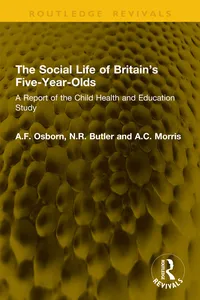 The Social Life of Britain’s Five-Year-Olds