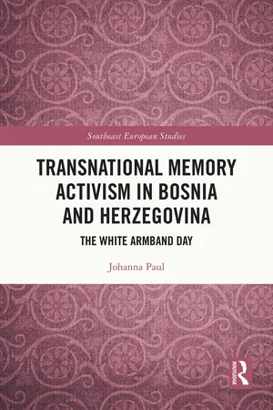 Transnational Memory Activism in Bosnia and Herzegovina