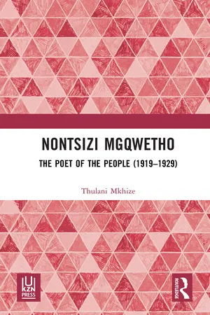 Nontsizi Mgqwetho