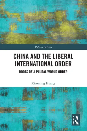 China and the Liberal International Order