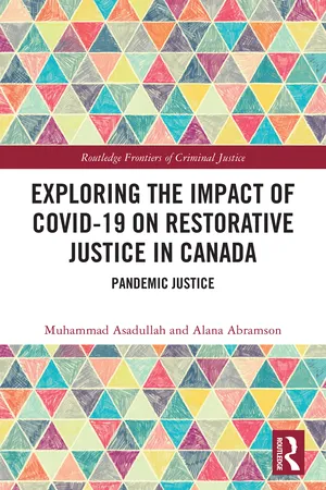 Exploring the Impact of COVID-19 on Restorative Justice in Canada