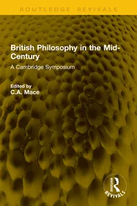 British Philosophy in the Mid-Century_cover