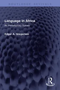 Language in Africa