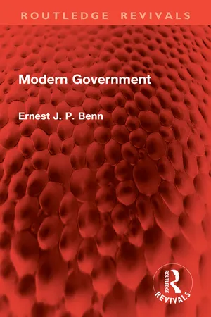 Modern Government