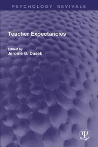 Teacher Expectancies