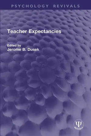 Teacher Expectancies