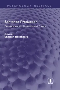 Sentence Production_cover