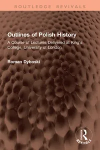 Outlines of Polish History