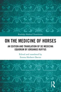 On the Medicine of Horses