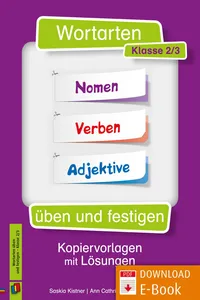 Wortarten üben und festigen - Klasse 2/3_cover