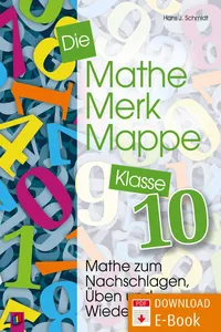 Die Mathe-Merk-Mappe Klasse 10_cover