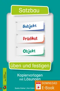 Satzbau üben und festigen_cover