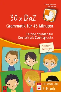 30 x DaZ-Grammatik für 45 Minuten – Deutsch-Anfänger_cover