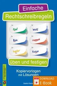 Einfache Rechtschreibregeln üben und festigen_cover