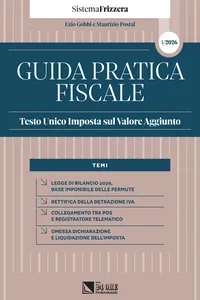 Guida Pratica Fiscale - Testo Unico Imposta sul Valore Aggiunto 2026 – Sistema Frizzera