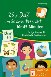 25 x DaZ im Sachunterricht für 45 Minuten – Klasse 1-4_cover