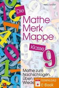 Die Mathe-Merk-Mappe Klasse 9_cover