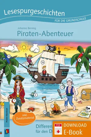 Lesespurgeschichten für die Grundschule – Piraten-Abenteuer