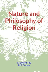 Nature and Philosophy of Religion_cover