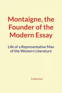 Montaigne, the Founder of the Modern Essay_cover