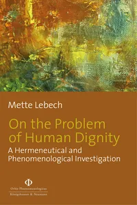On the Problem of Human Dignity_cover