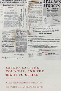 Labour Law, the Cold War, and the Right to Strike_cover
