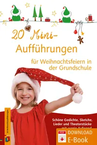 20 Mini-Aufführungen für Weihnachtsfeiern in der Grundschule_cover