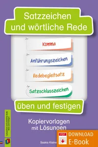 Satzzeichen und wörtliche Rede üben und festigen_cover