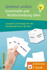 Spielend einfach Grammatik und Rechtschreibung üben_cover