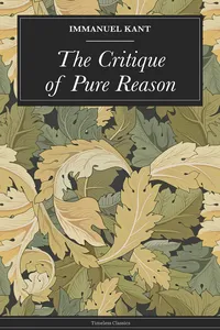 The Critique of Pure Reason_cover