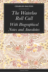 The Waterloo Roll Call_cover