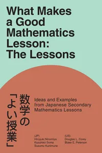 What Makes a Good Mathematics Lesson_cover