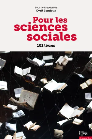Pour les sciences sociales