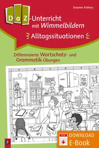 DaZ-Unterricht mit Wimmelbildern: Alltagssituationen_cover
