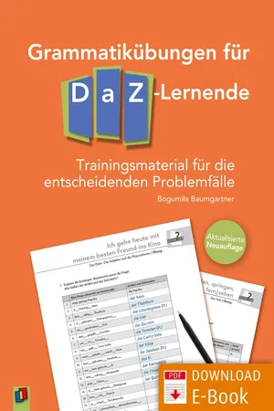 Grammatikübungen für DaZ-Lernende