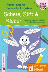 Schere, Stift und Kleber – spielerisch die Feinmotorik fördern_cover