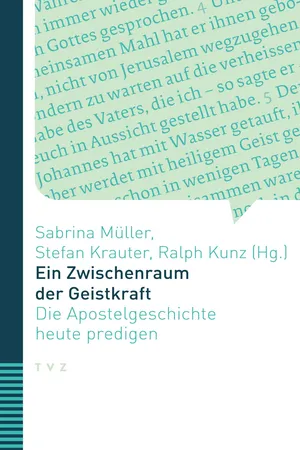 Ein Zwischenraum der Geistkraft