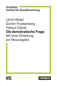Die demokratische Frage_cover