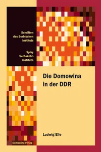 Die Domowina in der DDR_cover