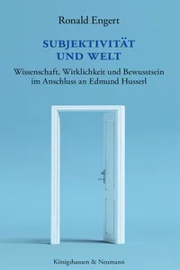 Subjektivität und Welt_cover
