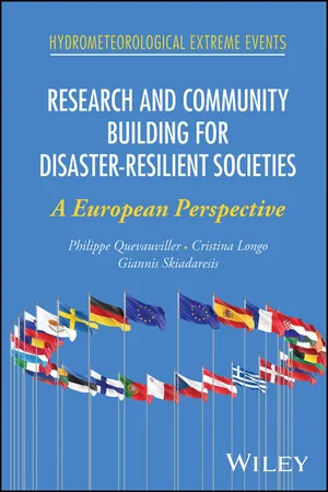 Research and Community Building for Disaster-Resilient Societies