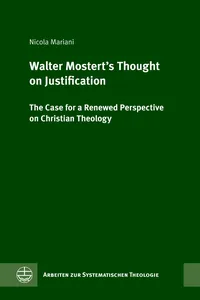 Walter Mostert's Thought on Justification_cover
