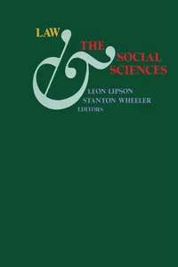 Law and the Social Sciences_cover