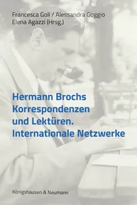 Hermann Brochs Korrespondenzen und Lektüre­n_cover