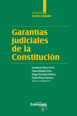 Garantías judiciales de la constitución. Acción popular