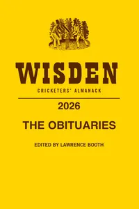 The Obituaries from Wisden Cricketers' Almanack 2026_cover